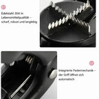 Stainless Steel Nutcracker with Non-Slip ABS Cross Grip