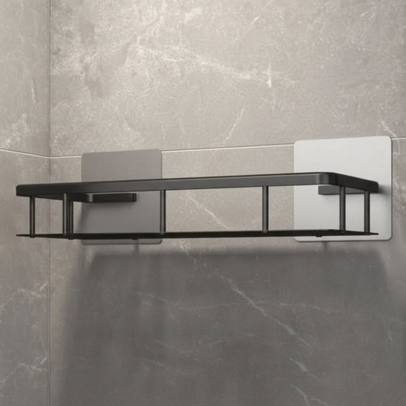 Self-Adhesive Bathroom Shelf, No Drilling, ABS and Stainless Steel