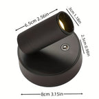 Rechargeable Wireless LED Accent Spotlight, Dimmable Touch Control