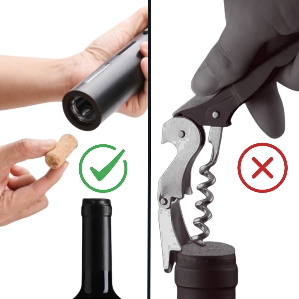 Electric Wine Opener with Charging Stand, Rechargeable