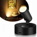 Rechargeable Wireless LED Accent Spotlight, Dimmable Touch Control