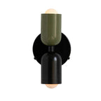 Two-Tone Vertical Wall Light, Up and Down Glow, Bulbs Included