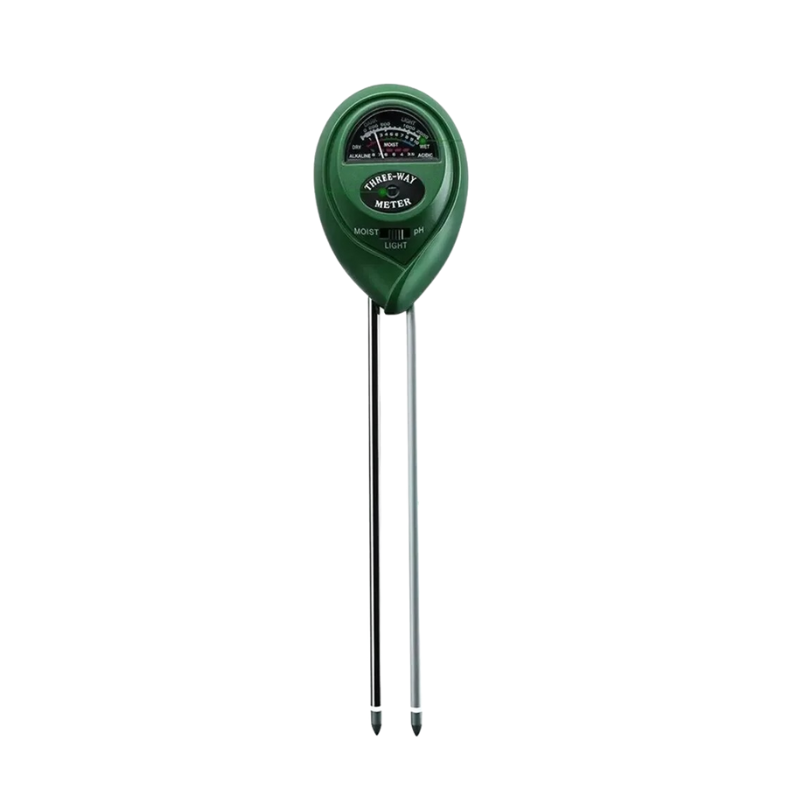 3-in-1 Soil Meter for Moisture, Light and pH