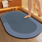 Quick-Dry Diatomite Bath Mat, Non-Slip, Four Sizes
