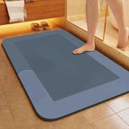 Quick-Dry Diatomite Bath Mat, Non-Slip, Four Sizes