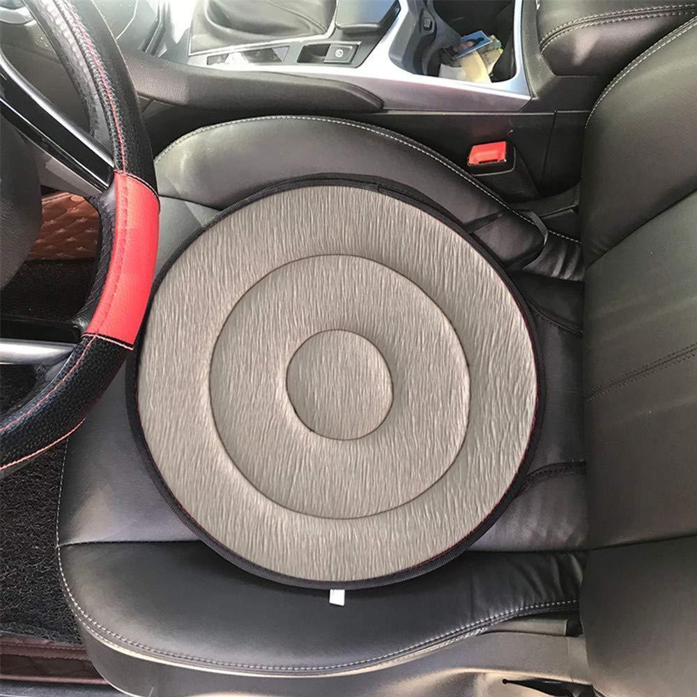 360 Degree Swivel Seat Cushion with Memory Foam, Non-Slip
