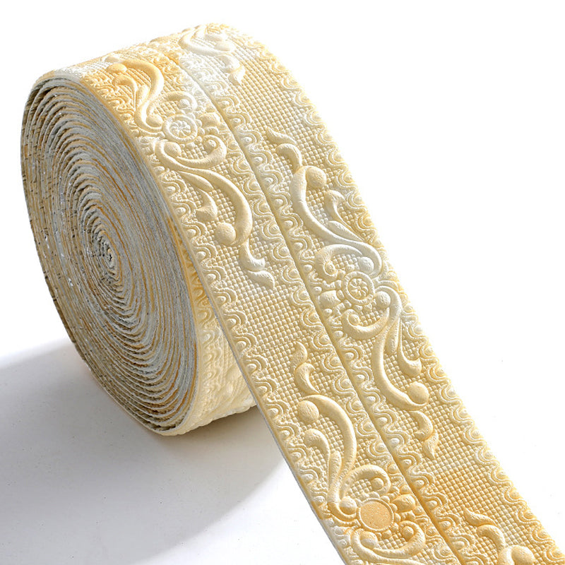 Self-Adhesive Flexible Wall Trim, Vintage Profile, 10 m Roll