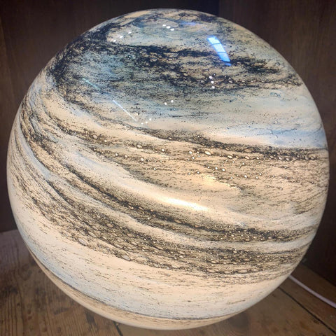 Glass Moon Lamp with Remote and 16 Colours, 12 or 15 cm