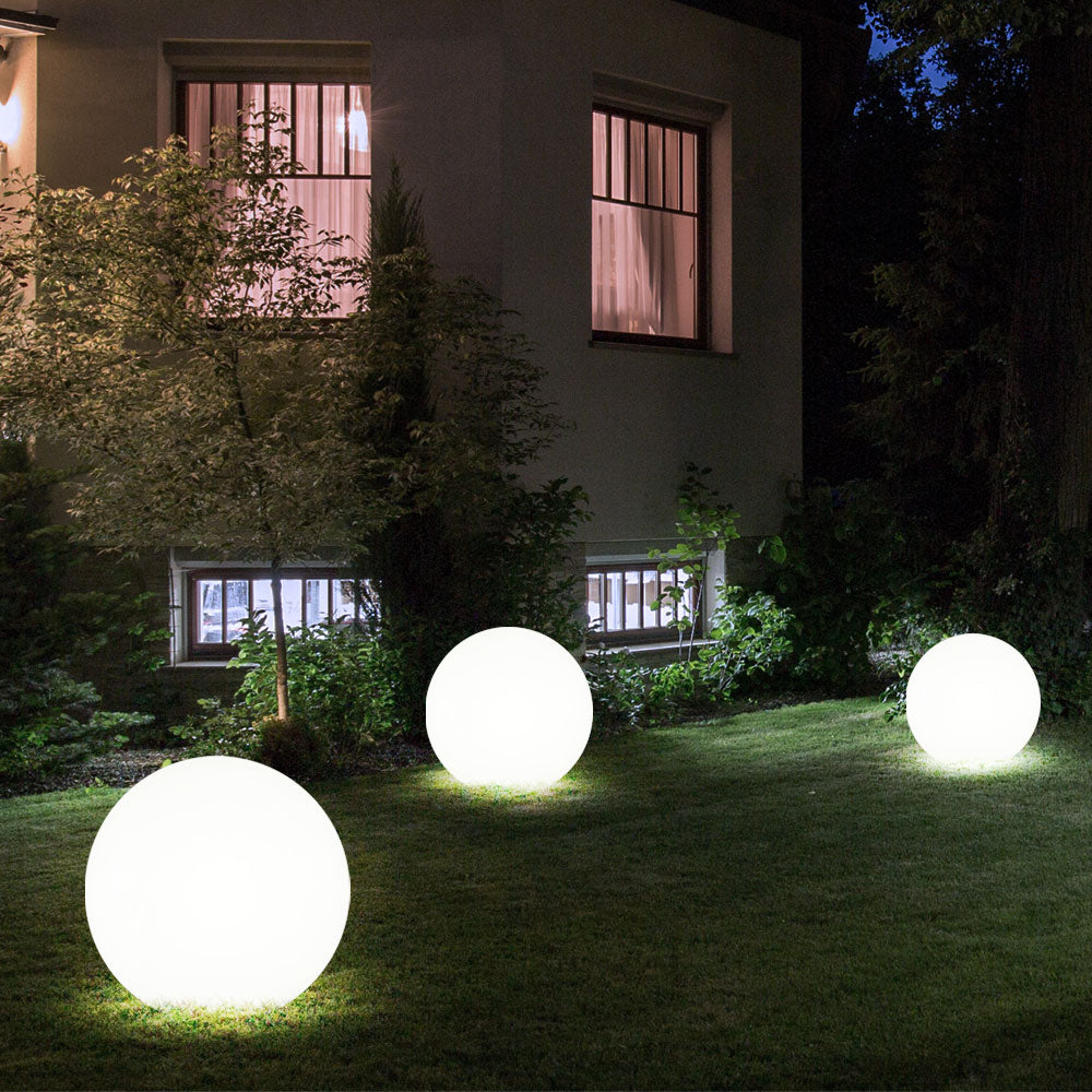 Cordless LED Globe Lamp, Rechargeable and Weather-Resistant