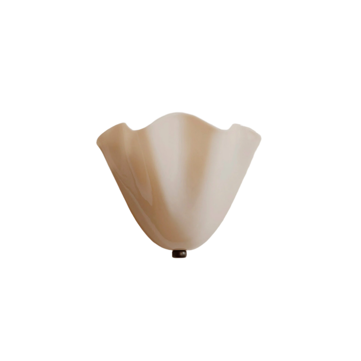Stained Glass Style Shell Wall Light, Art Deco, 28cm, E14