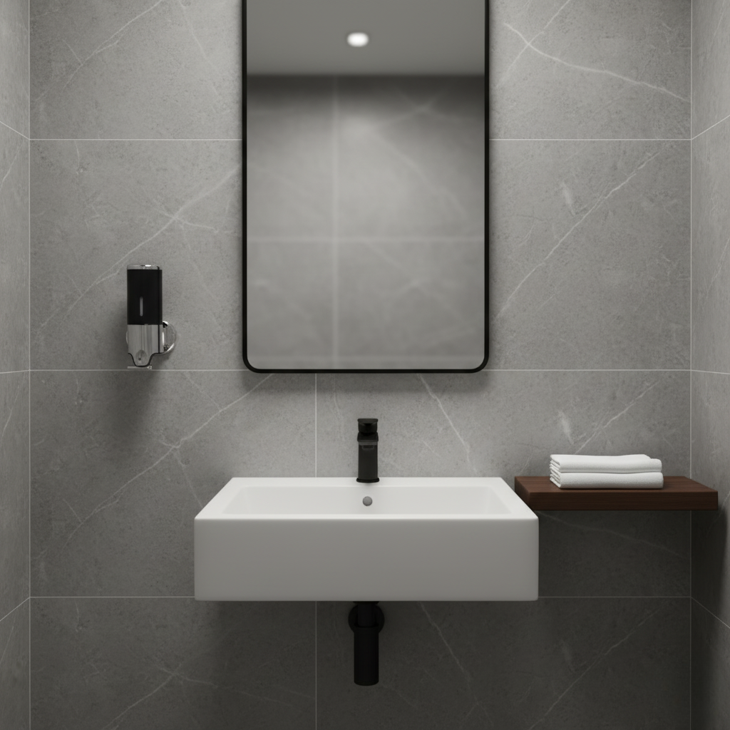 Wall-Mounted Soap Dispenser, 500ml, Brass-Effect Finish