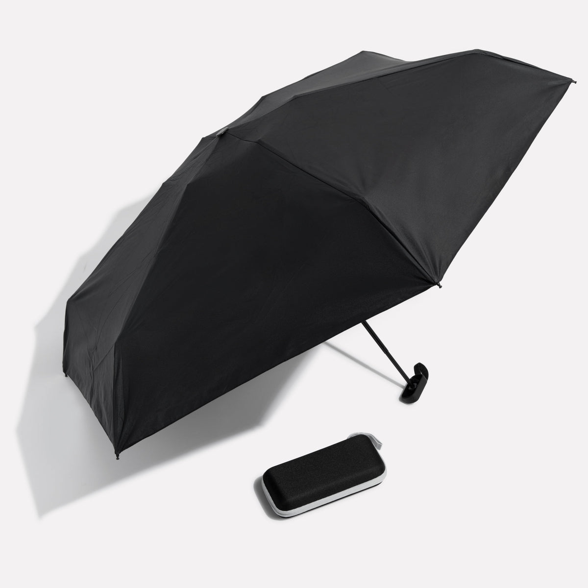 Compact Travel Umbrella with Waterproof Sleeve, Windproof