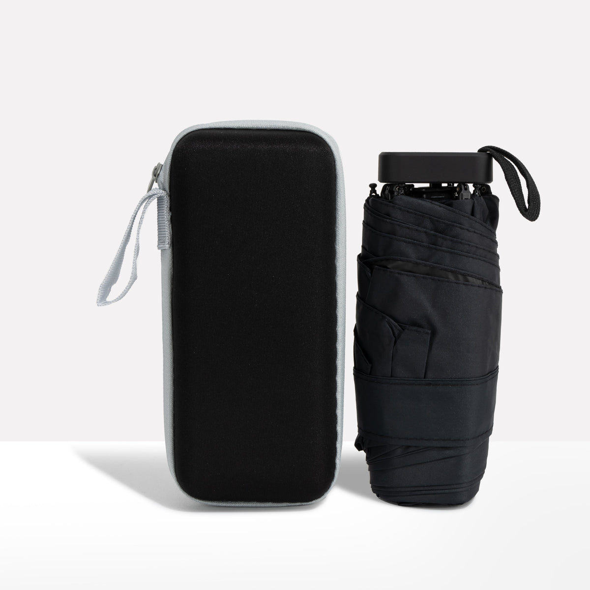 Compact Travel Umbrella with Waterproof Sleeve, Windproof