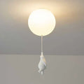 Kids Bear and Balloon Pendant Light with Warm LED