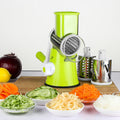 Vegetable Slicer with Interchangeable Stainless Steel Blades