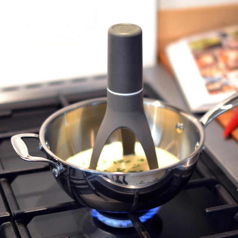 Automatic Pan Stirrer with Adjustable Speed, Hands-Free