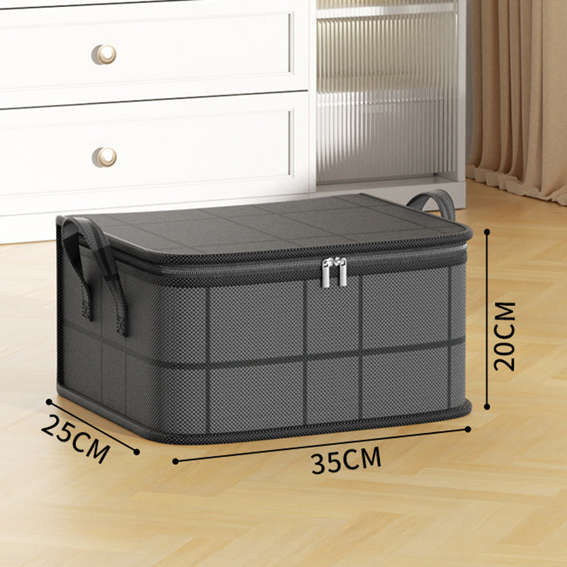 Duvet and Bedding Storage Bag in Charcoal, Double Zip, Three Sizes