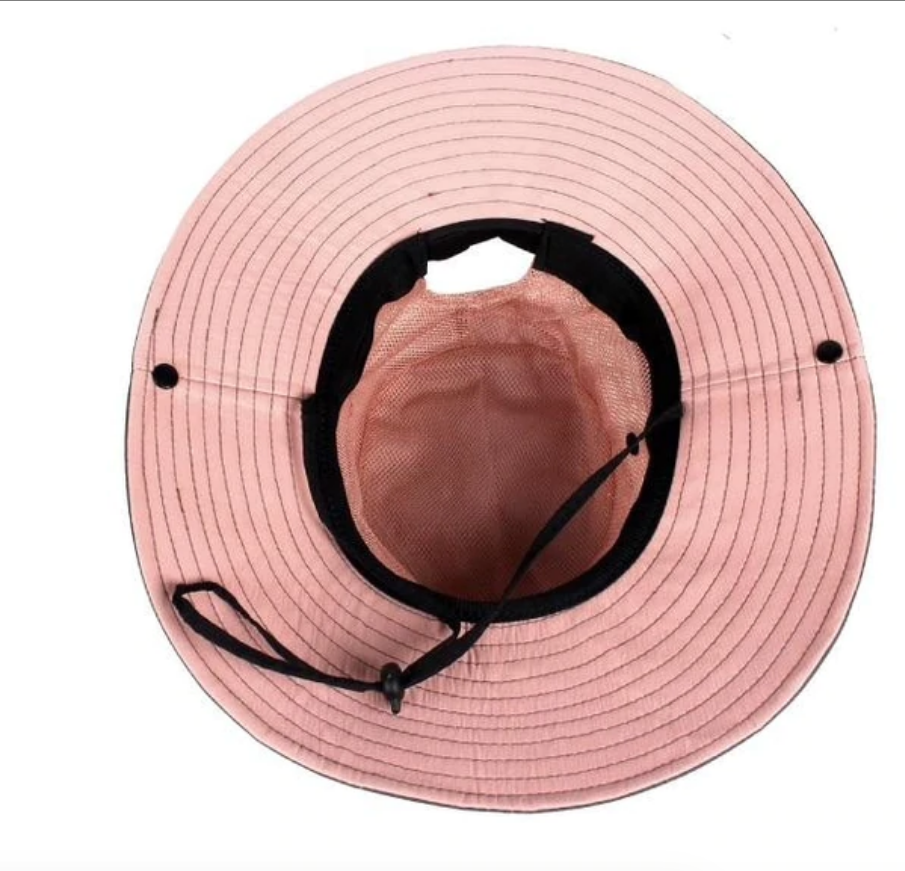 Foldable UPF50+ Sun Hat with Ponytail Opening
