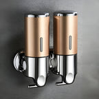 Wall-Mounted Soap Dispenser 500ml, Chrome Stainless Steel