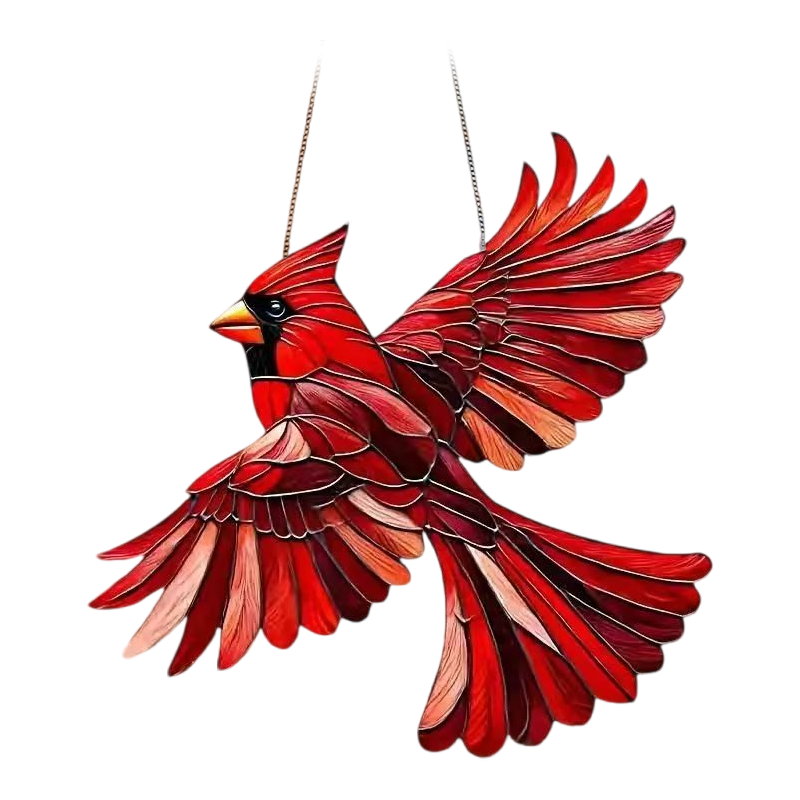 Hummingbird Suncatcher in Coloured Acrylic, 20 x 20cm