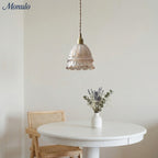 Jellyfish Glass Pendant Light, Clear or Amber Glass