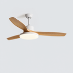 Scandi Ceiling Fan with Light, Reversible Motor & Remote Control