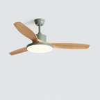 Scandi Ceiling Fan with Light, Reversible Motor & Remote Control