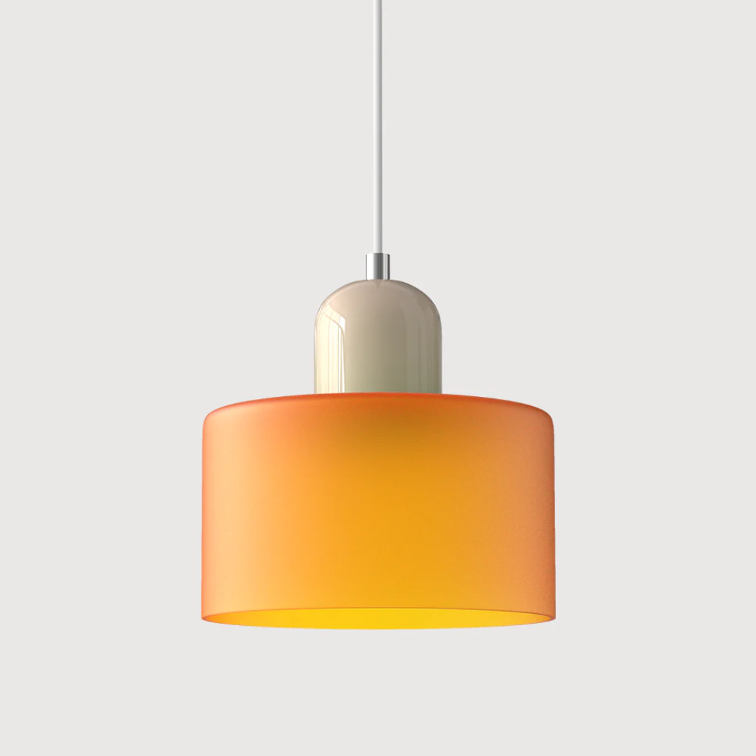 Retro Glass Pendant Light, E27, Adjustable Drop to 150cm