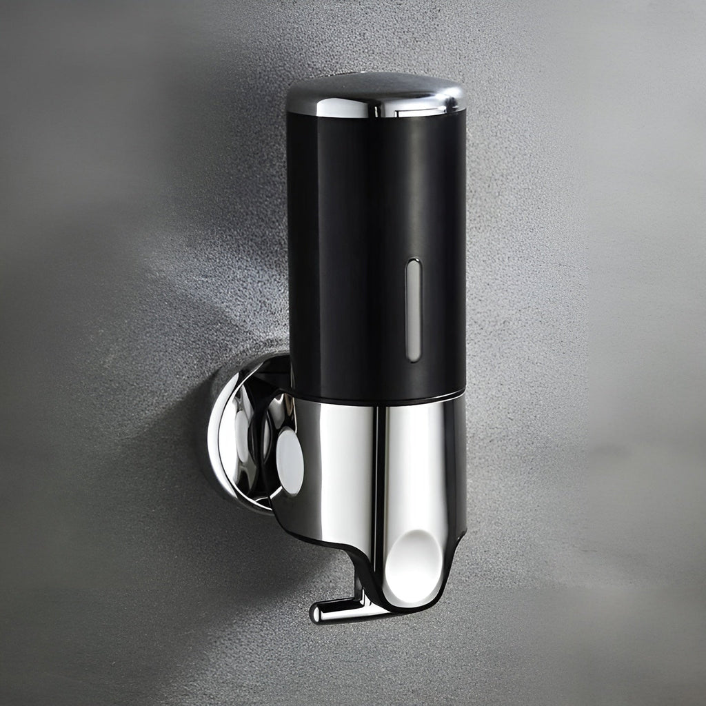 Wall-Mounted Soap Dispenser 500ml, Chrome Stainless Steel