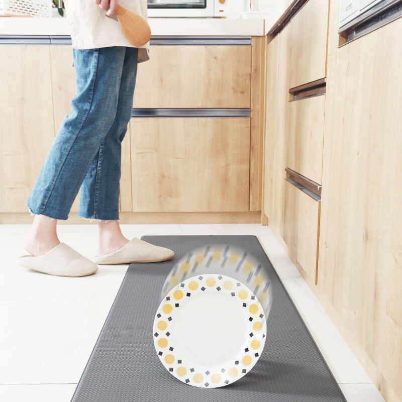 Anti-Fatigue Kitchen Mat, Waterproof PVC Runner in Five Colours