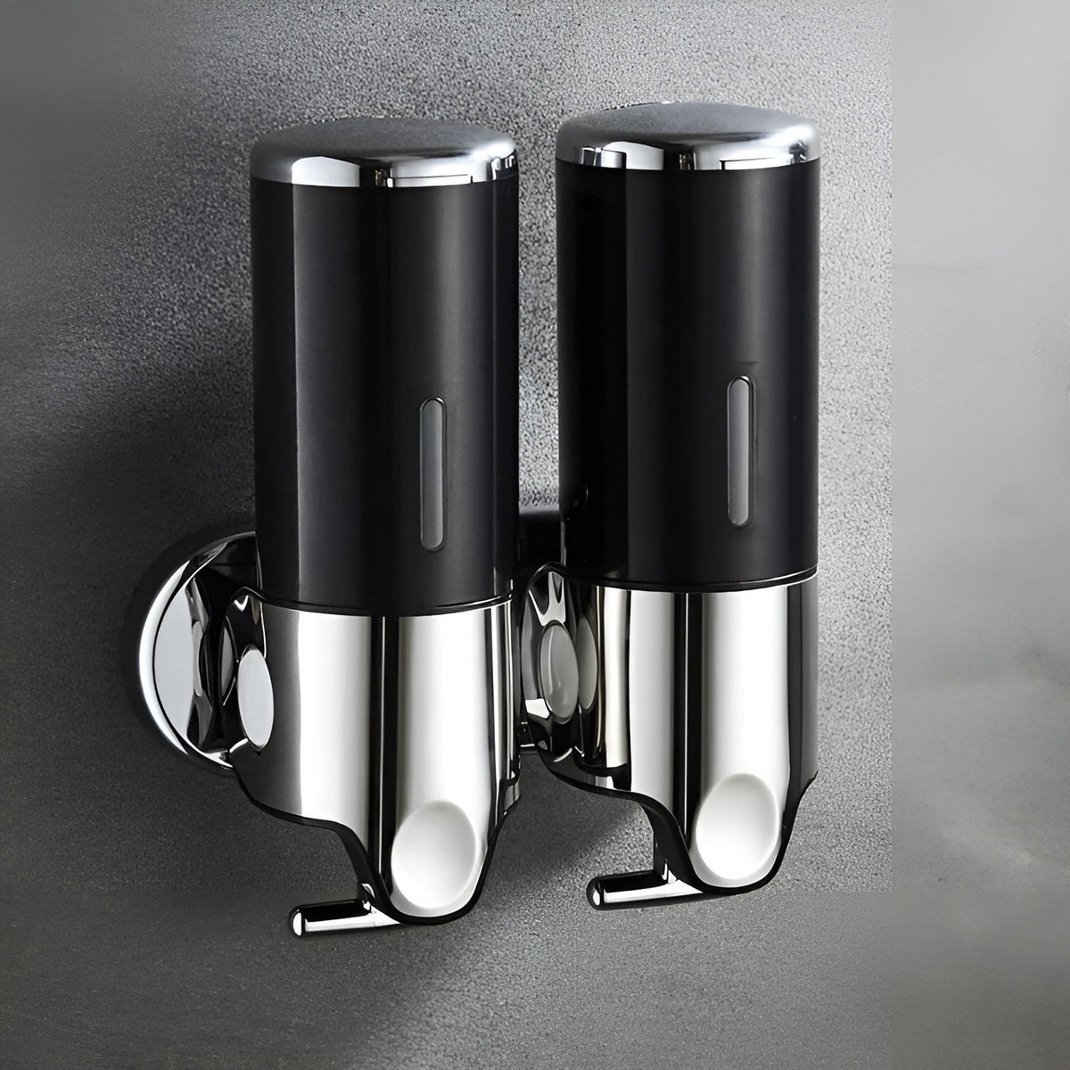 Wall-Mounted Soap Dispenser 500ml, Chrome Stainless Steel