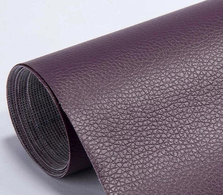 Self-Adhesive Leather Look Repair Patch, 50x138 cm, Cuttable