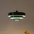 Retro Metal Pendant Light with Integrated LED, Warm White 3000K