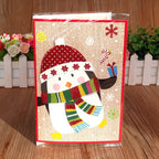 Musical Christmas Cards with Light and Sound, 12 Designs