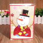 Musical Christmas Cards with Light and Sound, 12 Designs