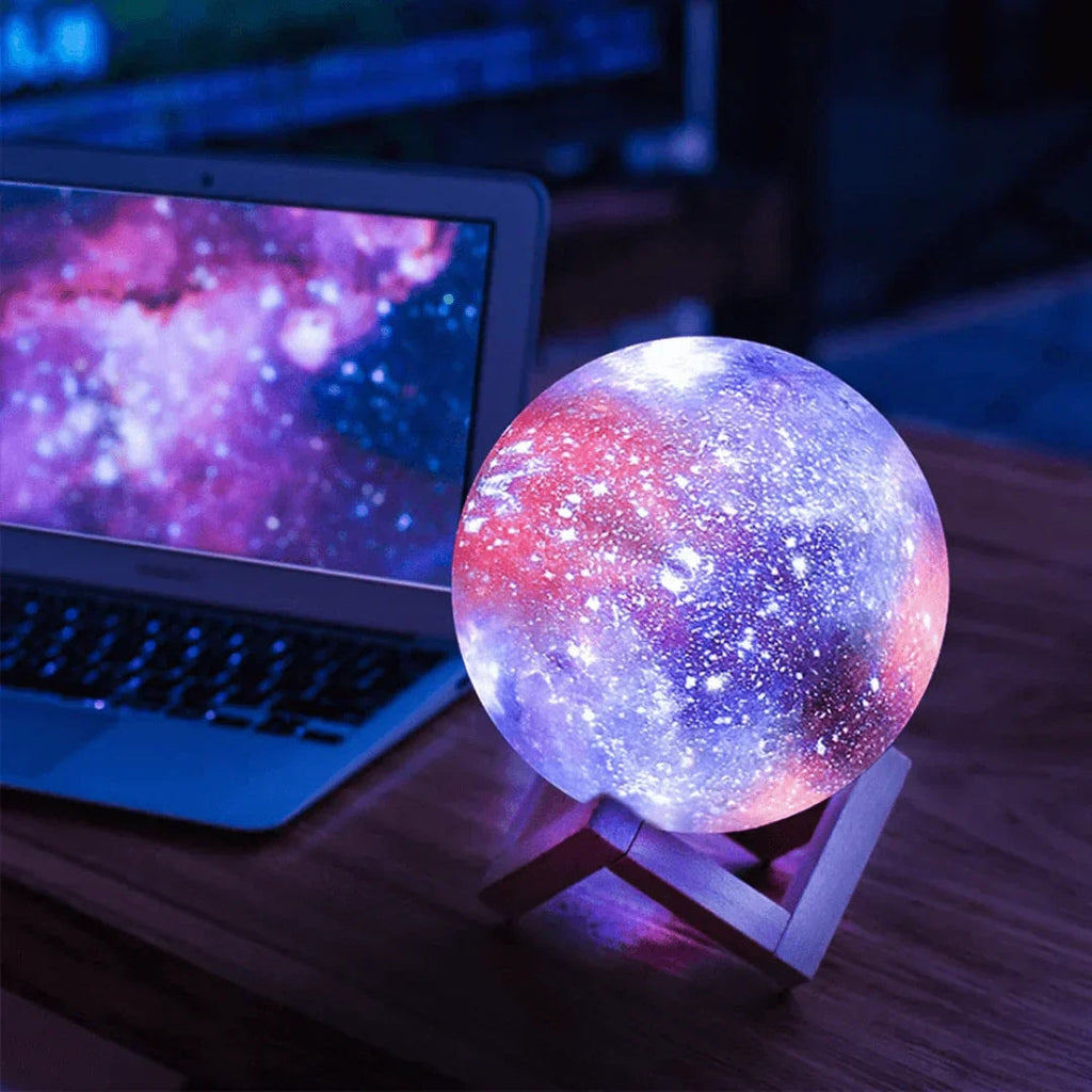 Star Projector Night Light with Touch Control, Rechargeable