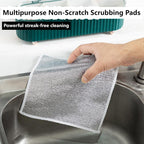 Nylon Microfibre Dish Cloths, Non-Scratch, Packs of 3 to 40