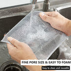 Nylon Microfibre Dish Cloths, Non-Scratch, Packs of 3 to 40