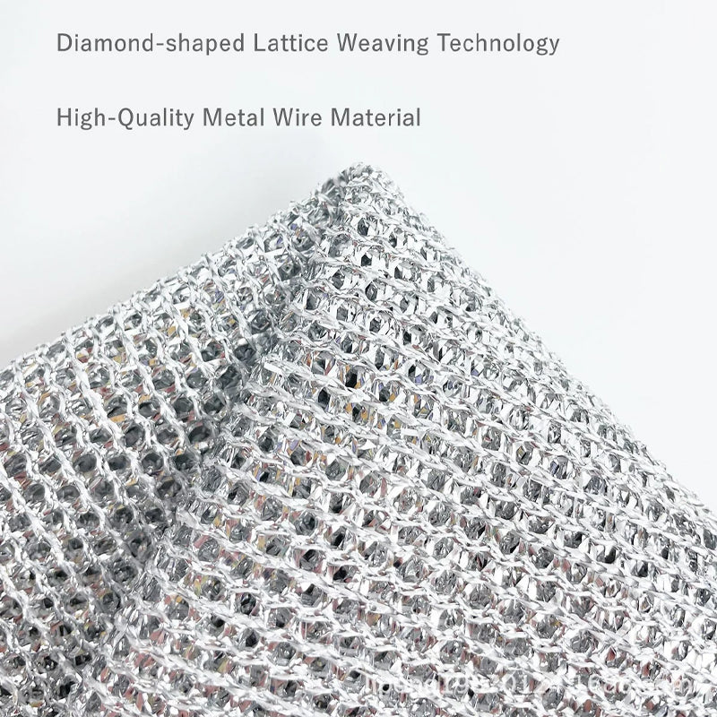Nylon Microfibre Dish Cloths, Non-Scratch, Packs of 3 to 40
