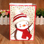 Musical Christmas Cards with Light and Sound, 12 Designs