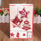 Musical Christmas Cards with Light and Sound, 12 Designs