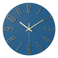 Silent 30cm Wall Clock, Modern Minimalist Quartz Design