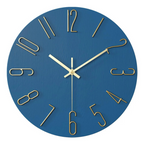 Silent 30cm Wall Clock, Modern Minimalist Quartz Design