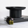 Round Raised Fruit Bowl with Stable Base