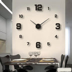 Silent Round Wall Clock, 40 to 130 cm, Quartz Movement