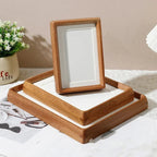 Solid Wood Photo Frame with Rounded Corners, Five Sizes