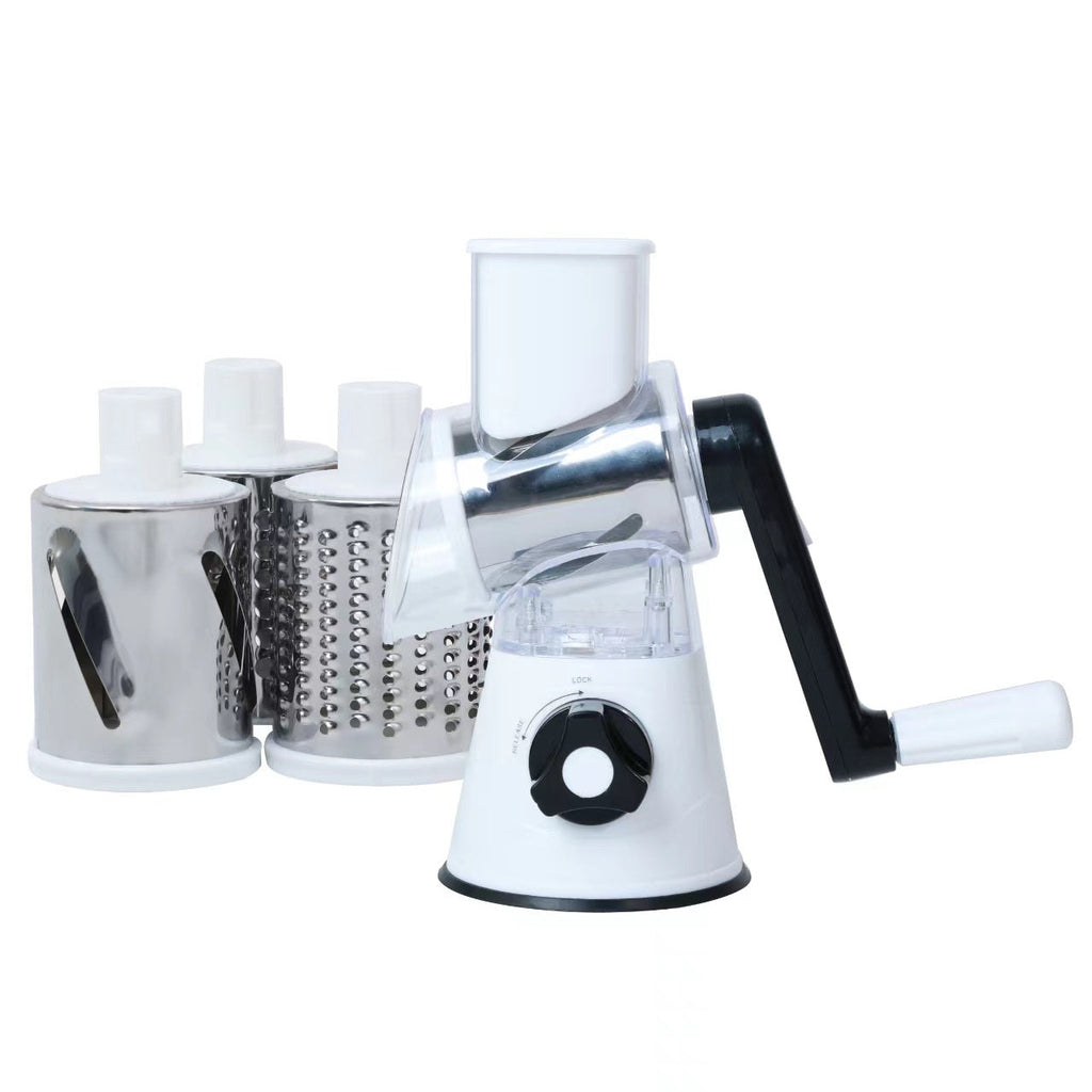 Vegetable Slicer with Interchangeable Stainless Steel Blades