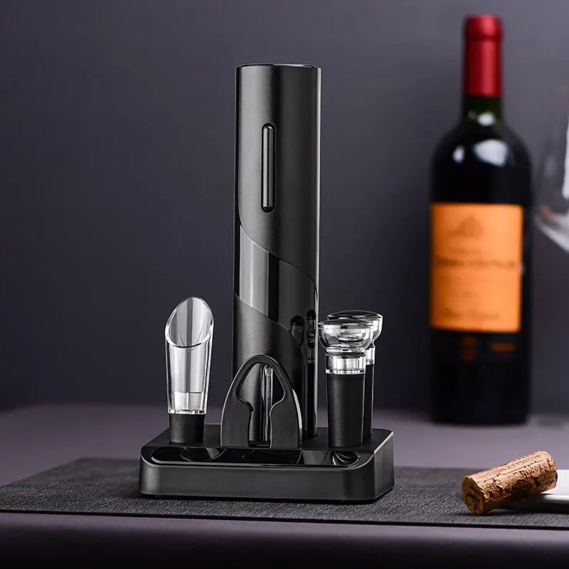 Electric Wine Opener with Charging Stand, Rechargeable