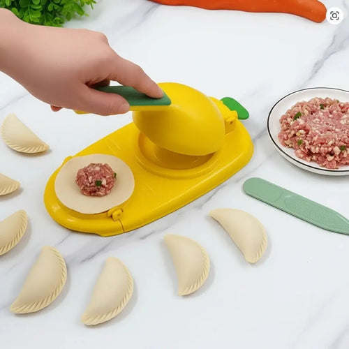 2-in-1 Dumpling and Empanada Folder, Two Sizes in One Tool