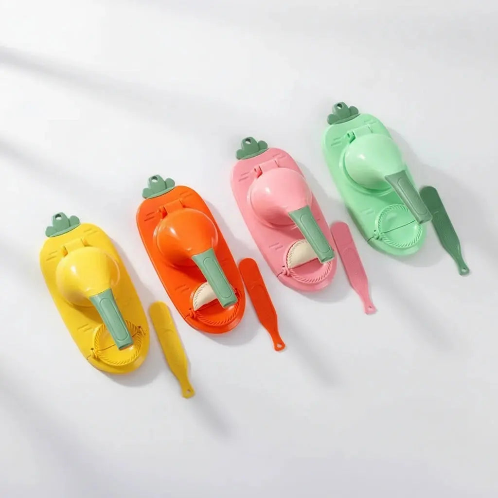 2-in-1 Dumpling and Empanada Folder, Two Sizes in One Tool